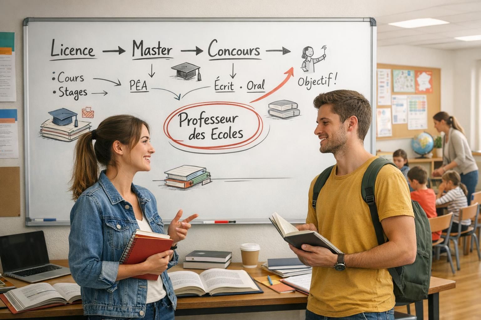 Quels parcours scolaires pour devenir professeur des écoles?