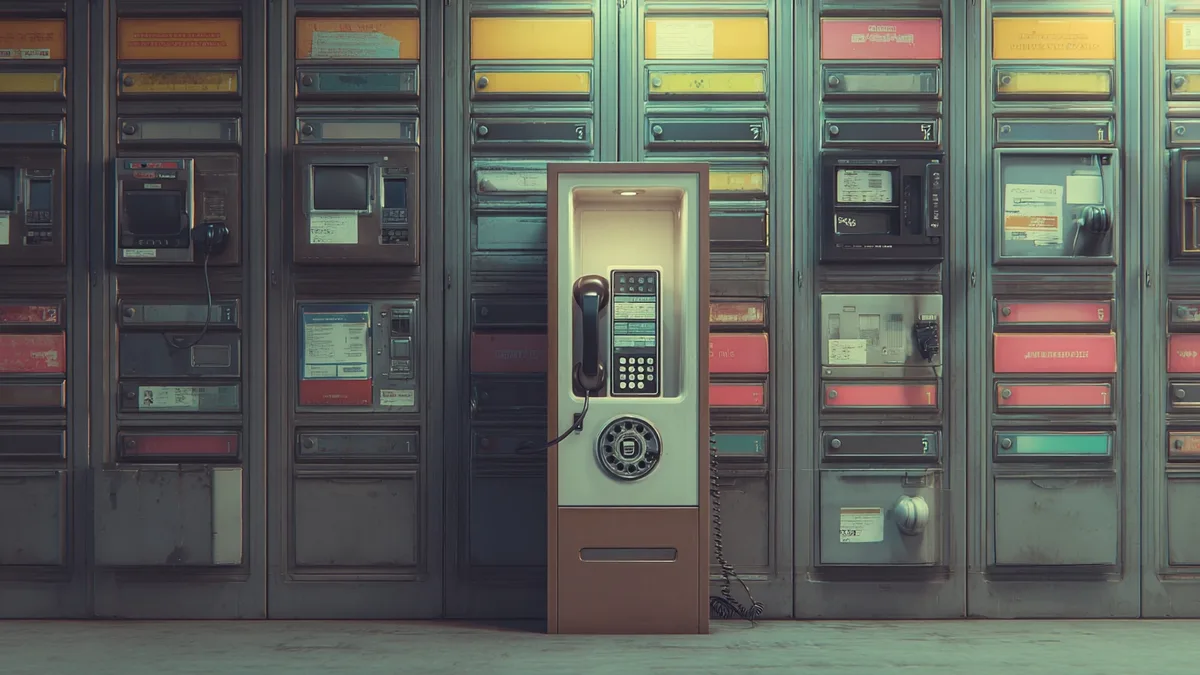 Casier de stockage de téléphones — illustration 1